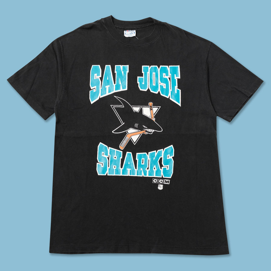 Vintage San Jose Sharks T-Shirt Large 