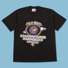 Vintage 2001 Diamondbacks T-Shirt Medium 