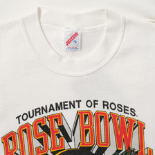 Vintage 1990 Rose Bowl Sweater Small 