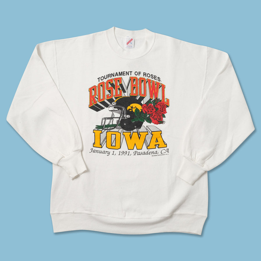 Vintage 1990 Rose Bowl Sweater Small 