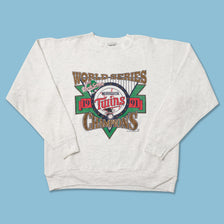 Vintage 1991 Minnesota Twins Sweater Large 