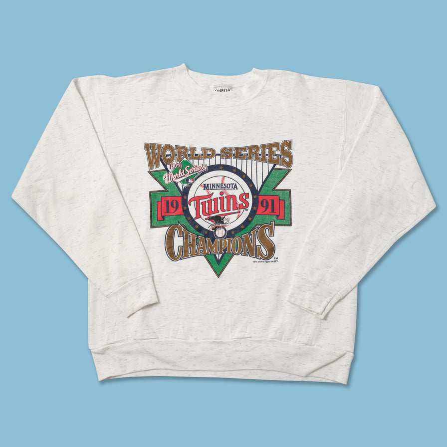 Vintage 1991 Minnesota Twins Sweater Large 