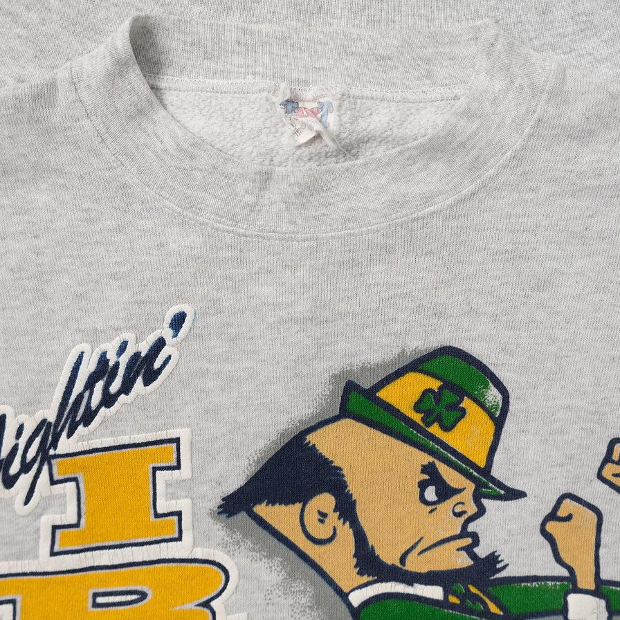 Vintage Fighting Irish Sweater Small 