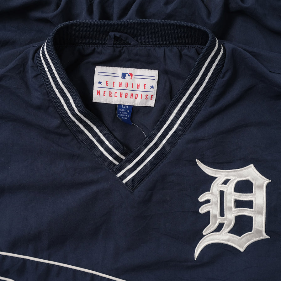 Vintage Detroit Tigers Windbreaker Large 