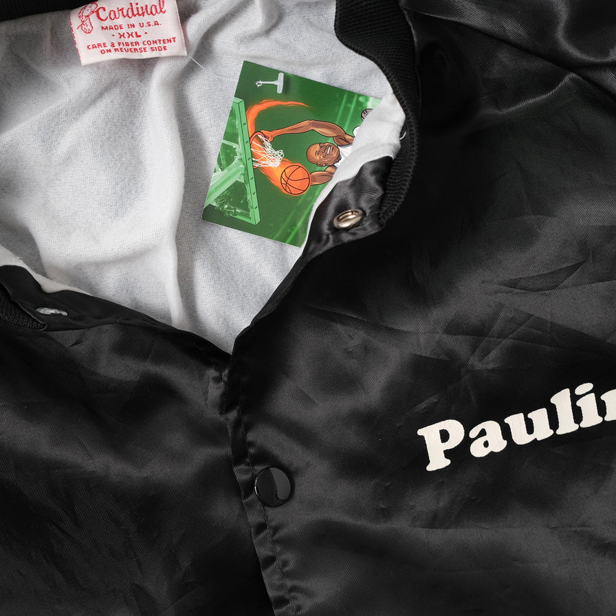 Vintage Satin College Jacket XXLarge 