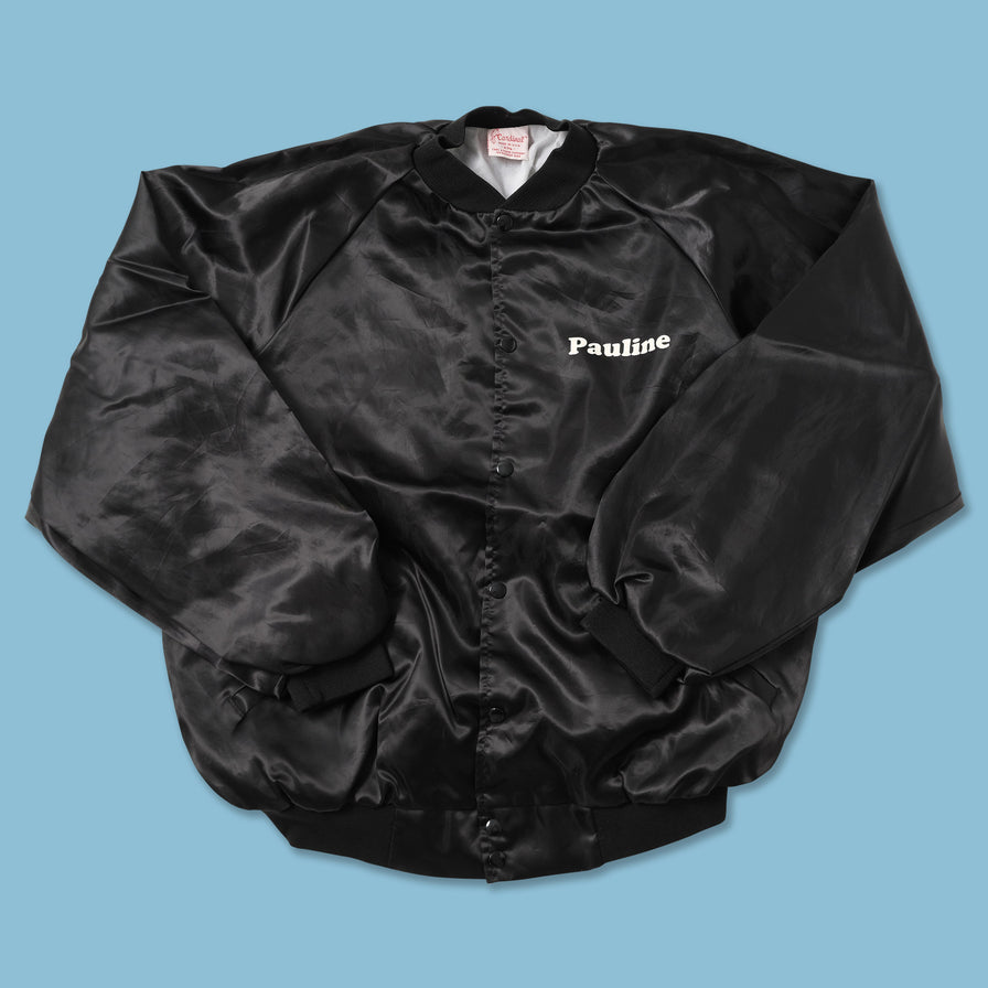 Vintage Satin College Jacket XXLarge 