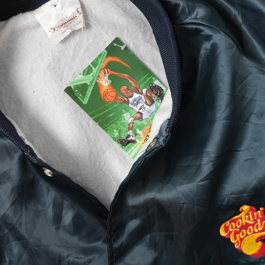 Vintage Satin College Jacket Large 