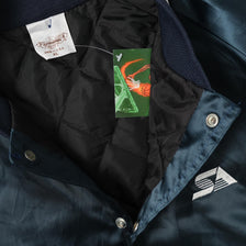 Vintage Padded Satin College Jacket XLarge 