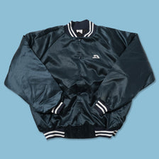 Vintage Padded Satin College Jacket XLarge 