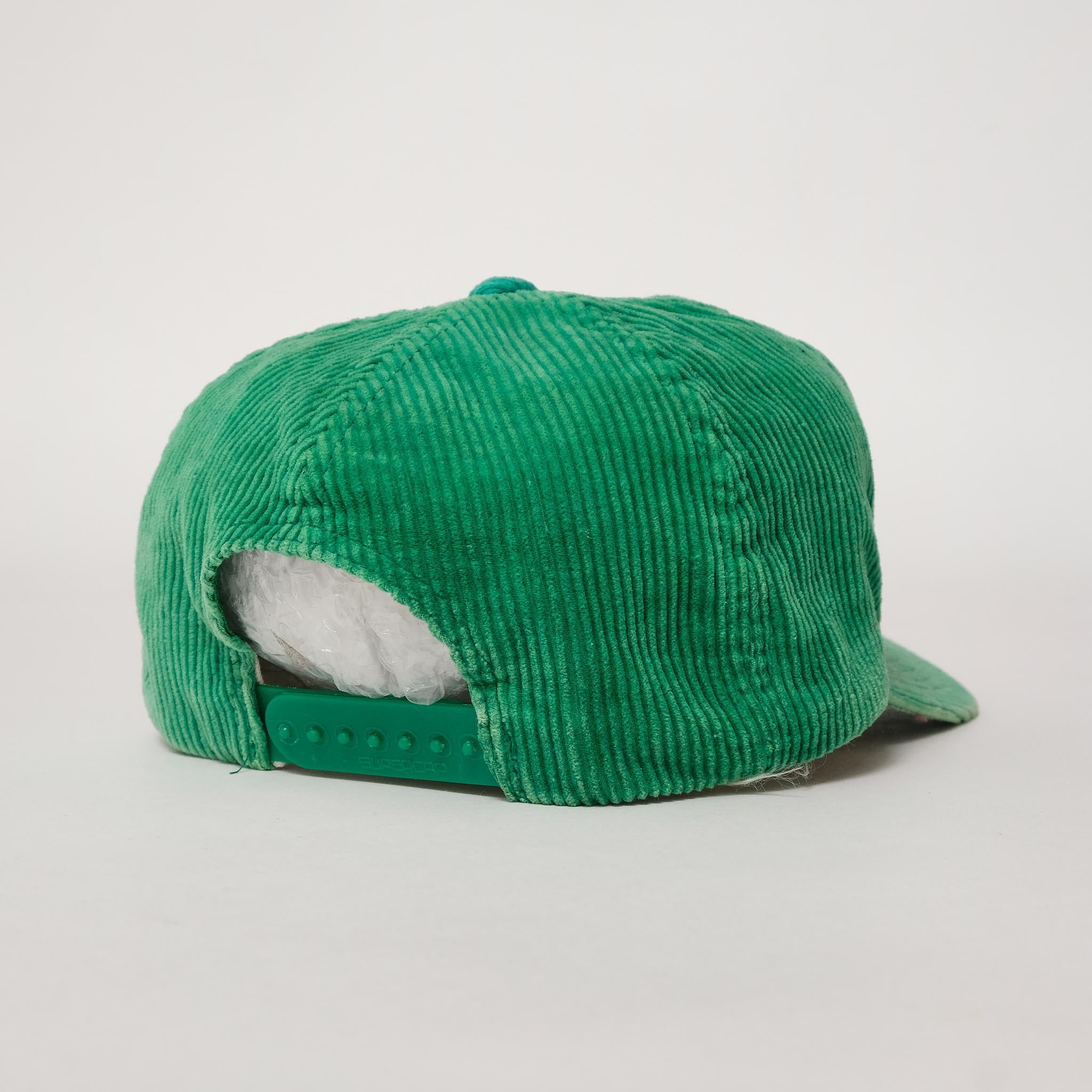 Vintage Rare Boston Celtics Corduroy NBA Sports Hat Cap Vtg