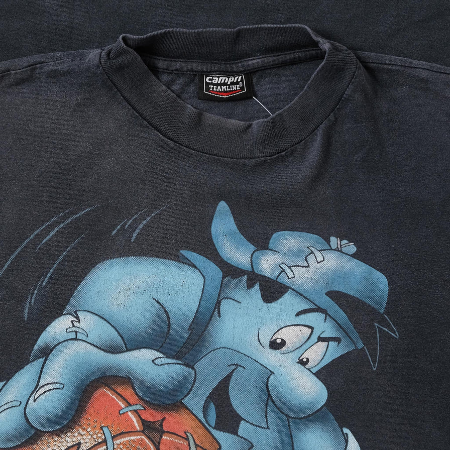 Vintage The Flintstones Basketball T-Shirt XLarge 