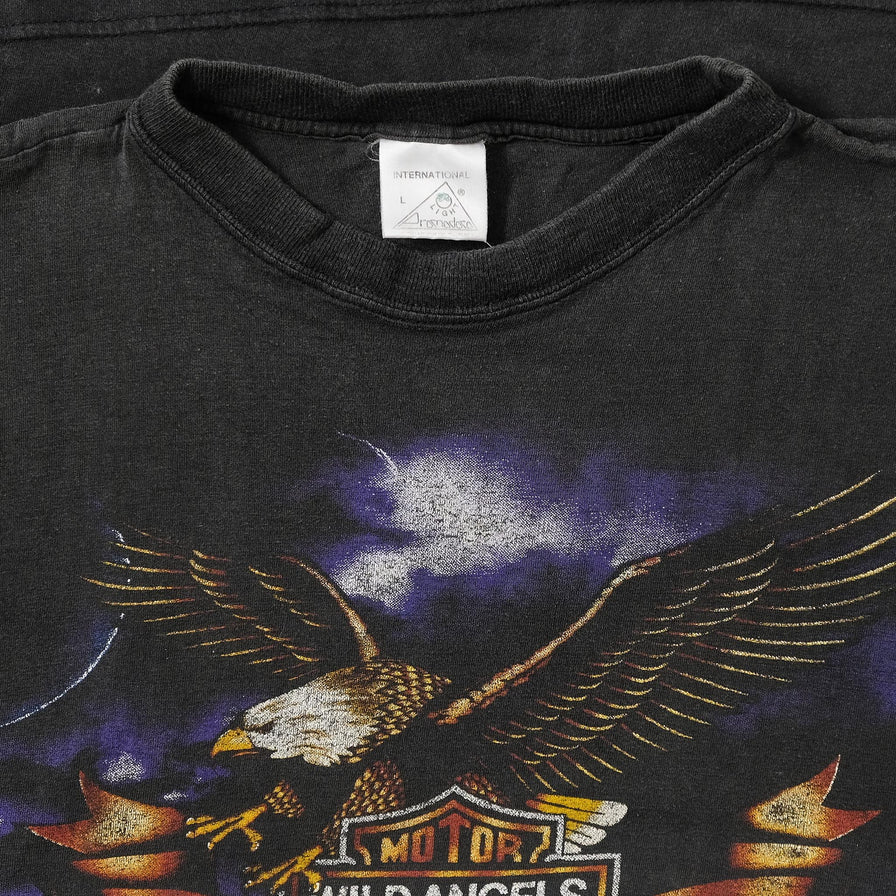 Vintage Biker T-Shirt Medium 