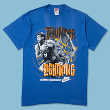 Vintage Nike Thunder Lightning T-Shirt Large 
