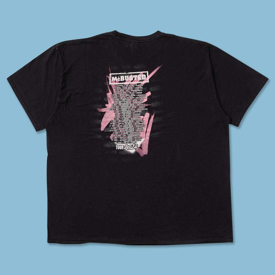 2014 MC Busted Tour T-Shirt XXLarge 
