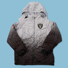 Kids Las Vegas Raiders Puffer Jacket Medium 
