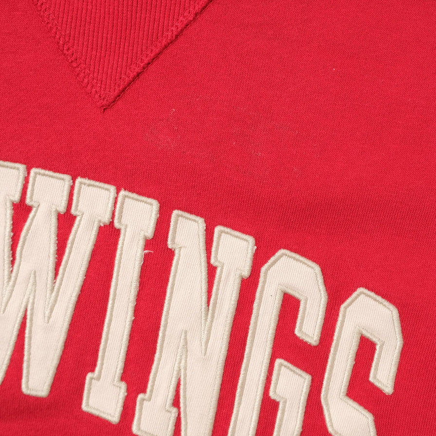 Vintage Red Wings Sweater XLarge 