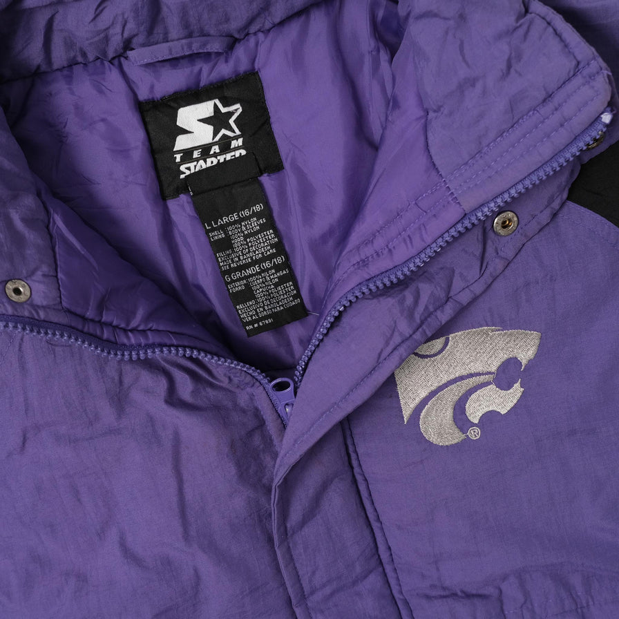 Vintage Starter Kansas Wildcats Jacket Small 