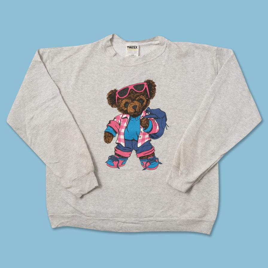 Vintage Women's Teddy Bear Sweater Small 