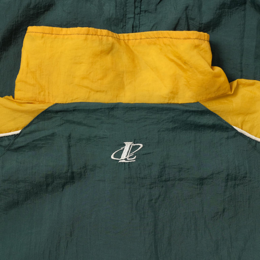 Vintage Green Bay Packers Track Jacket Large 