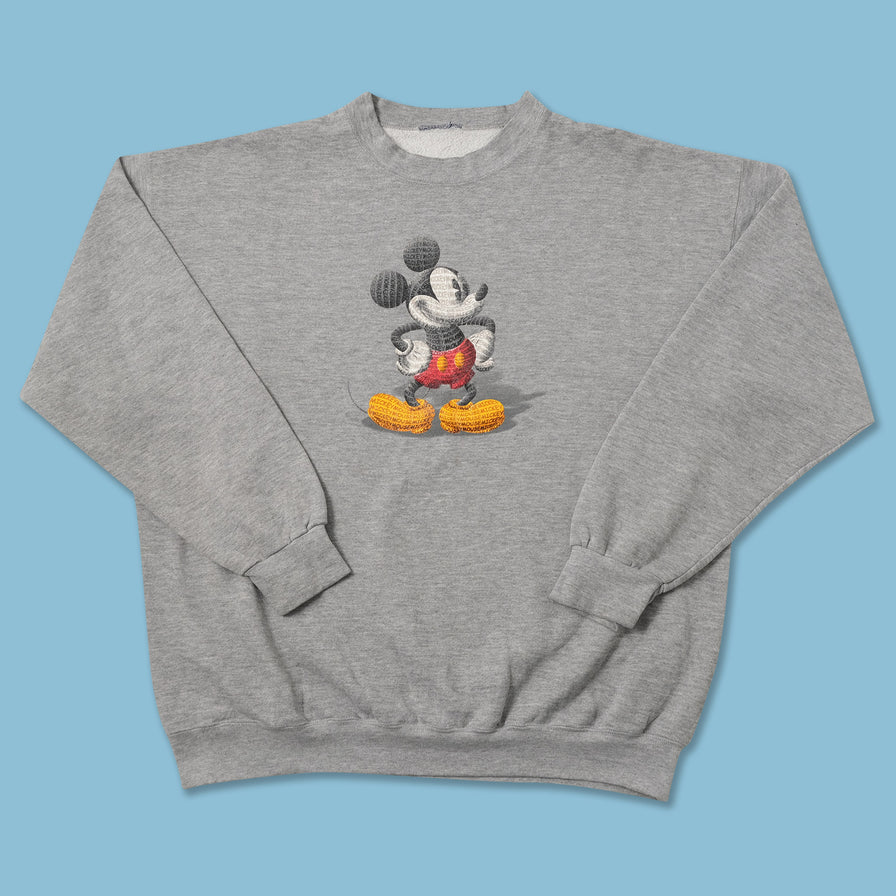 Vintage Mickey Mouse Sweater XLarge 