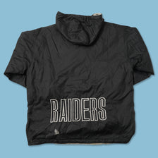 Vintage Las Vegas Raiders Padded Q-Zip Jacket XXLarge 