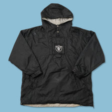 Vintage Las Vegas Raiders Padded Q-Zip Jacket XXLarge 