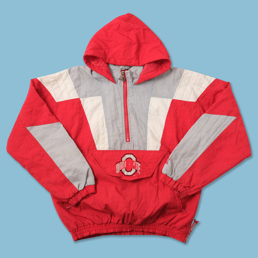 Vintage Ohio State Padded Windbreaker Large 