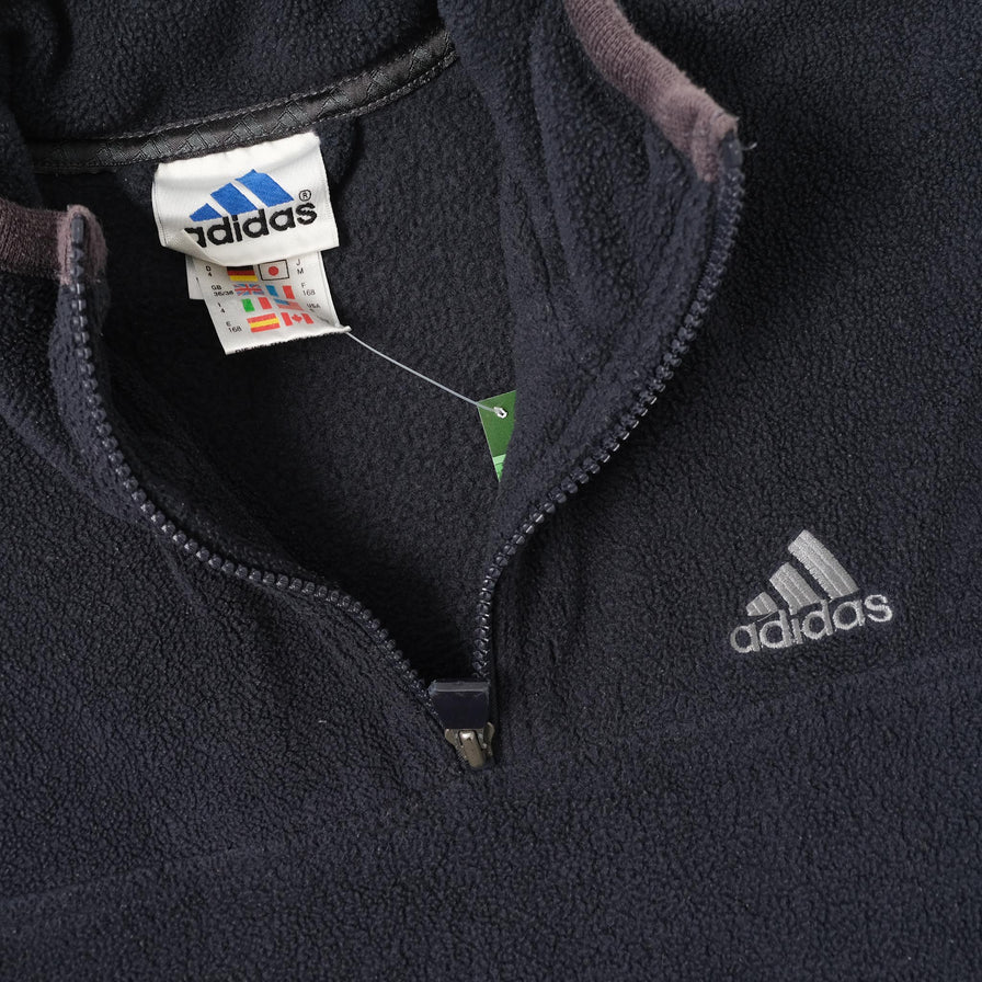 Vintage adidas Q-Zip Fleece Medium 