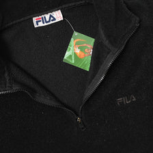 Vintage Fila Fleece Q-Zip Sweater XLarge 
