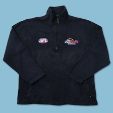 Vintage AFL AusKick Fleece Q-Zip Sweater Large 