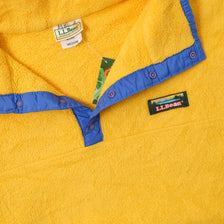 Vintage L.L. Bean Snap Fleece Medium 