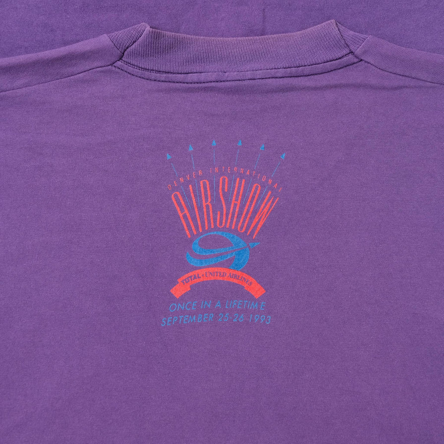 Vintage 1993 Denver Airshow T-Shirt XLarge 