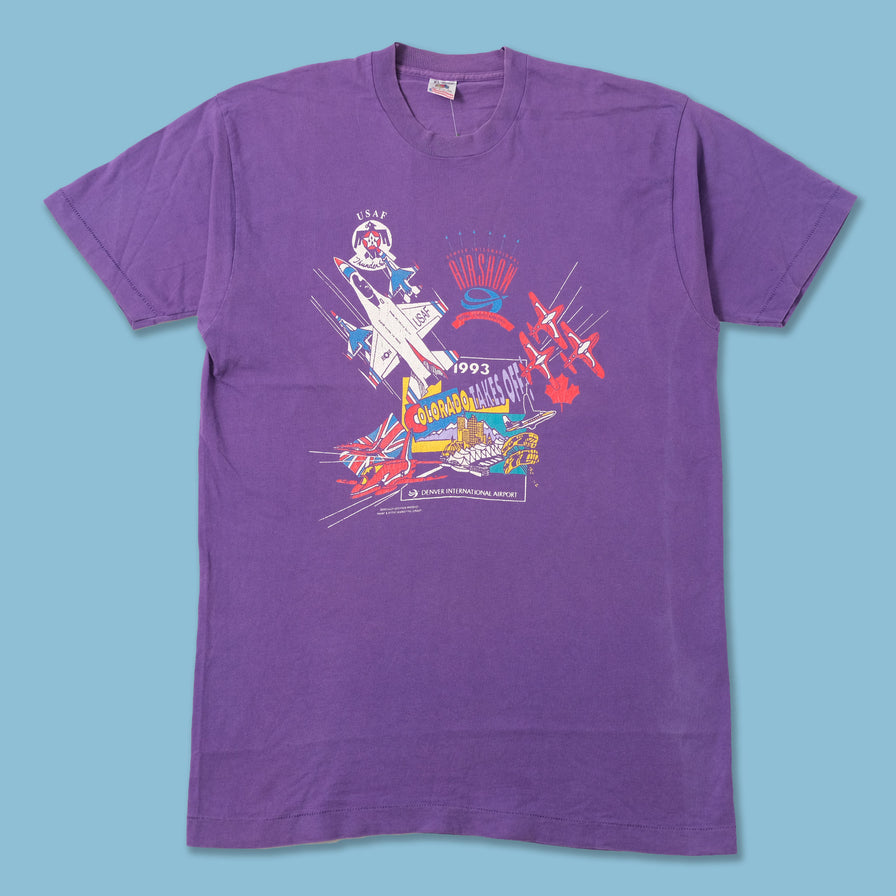 Vintage 1993 Denver Airshow T-Shirt XLarge 