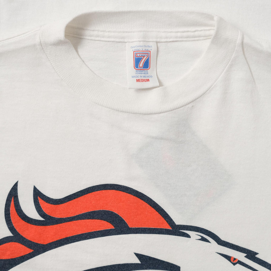 Vintage 1997 Denver Broncos T-Shirt Medium 