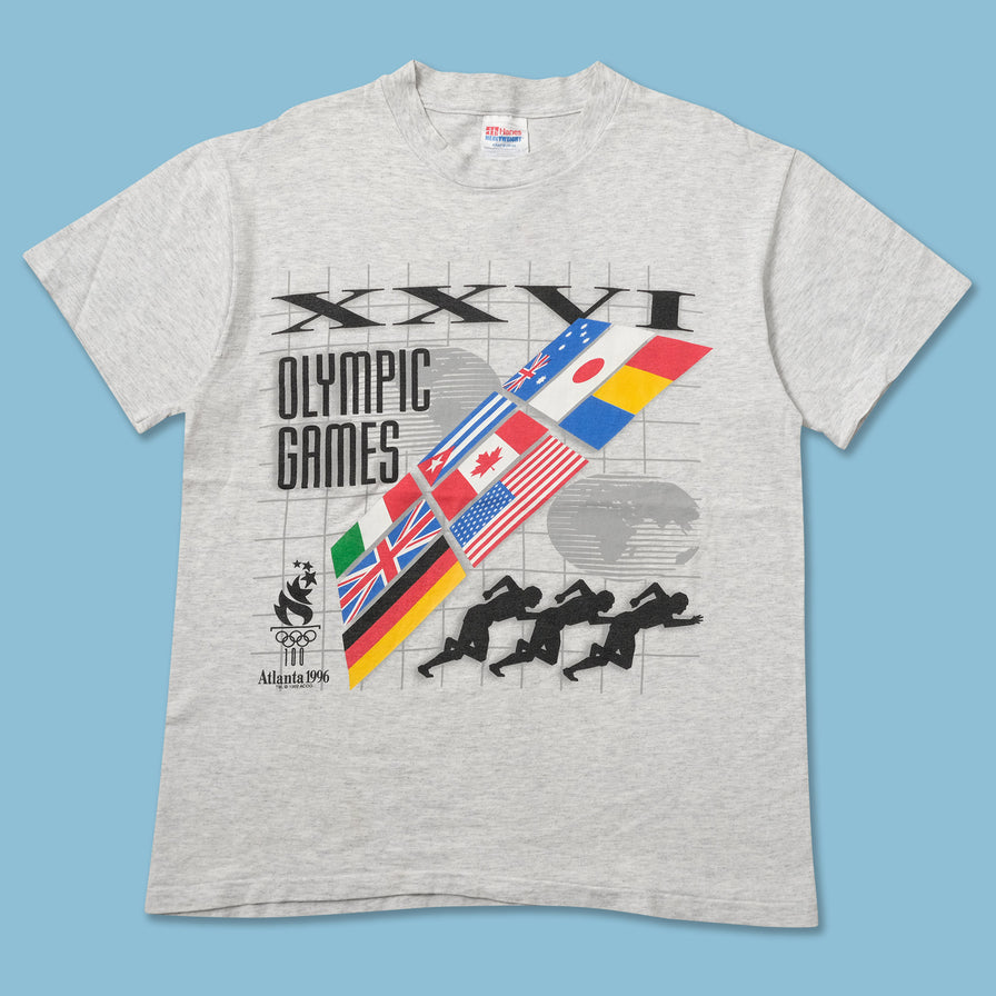 Vintage Olympic Games T-Shirt Medium 