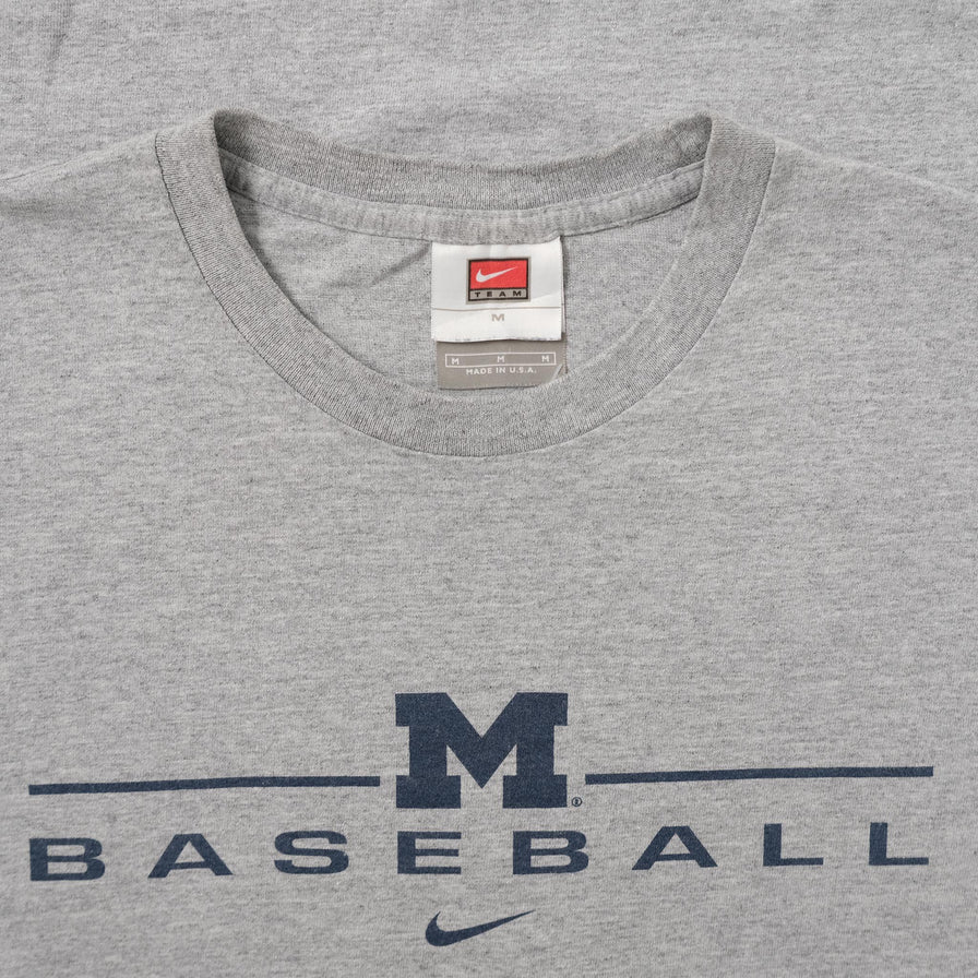 Vintage Nike Michigan Baseball T-Shirt Medium 