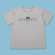 Vintage Nike Michigan Baseball T-Shirt Medium 