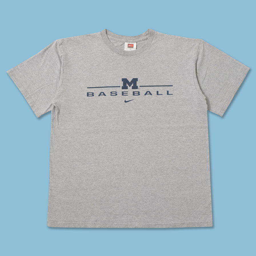 Vintage Nike Michigan Baseball T-Shirt Medium 