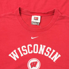 Vintage Nike Wisconsin T-Shirt Medium 