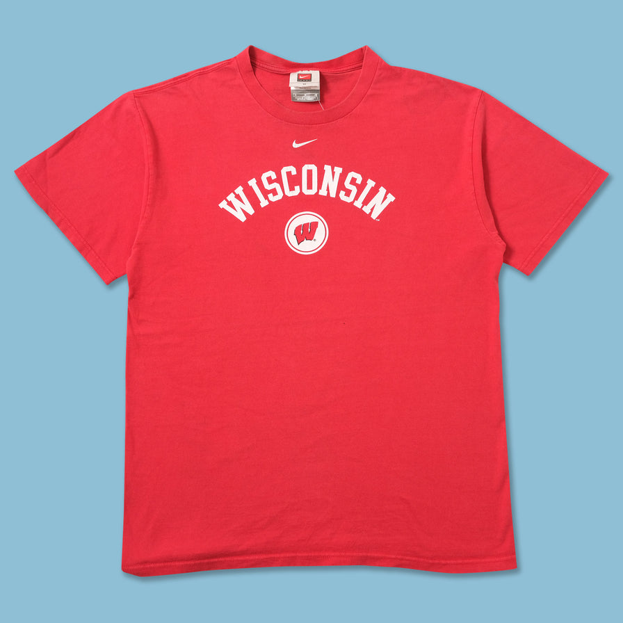 Vintage Nike Wisconsin T-Shirt Medium 