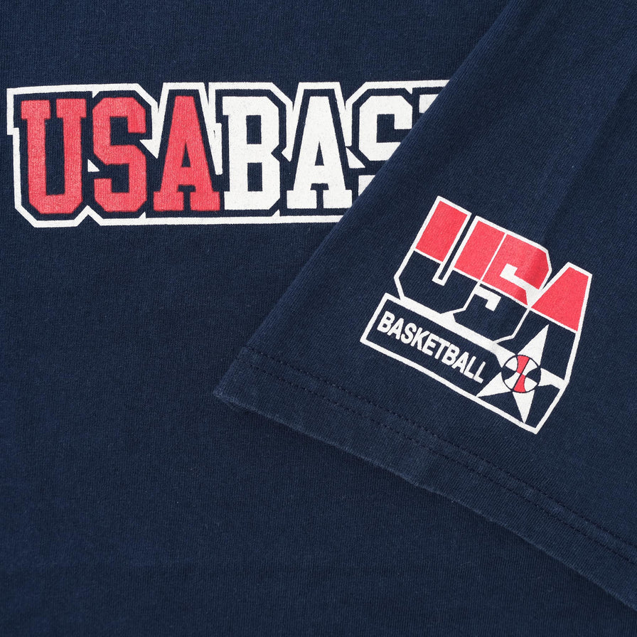 Vintage Nike USA Basketball T-Shirt Medium 