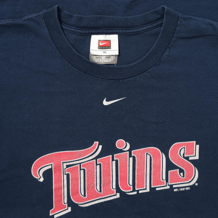 Vintage 2005 Nike Minnesota Twins T-Shirt XLarge 