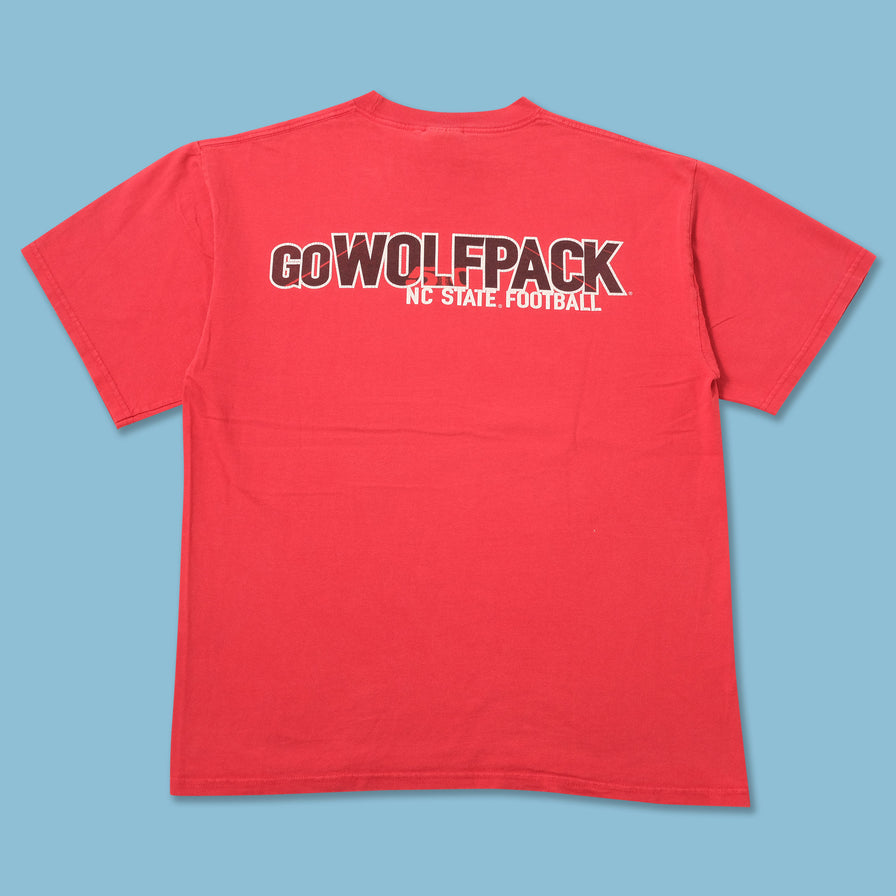 Vintage Nike NC State Football T-Shirt Medium 