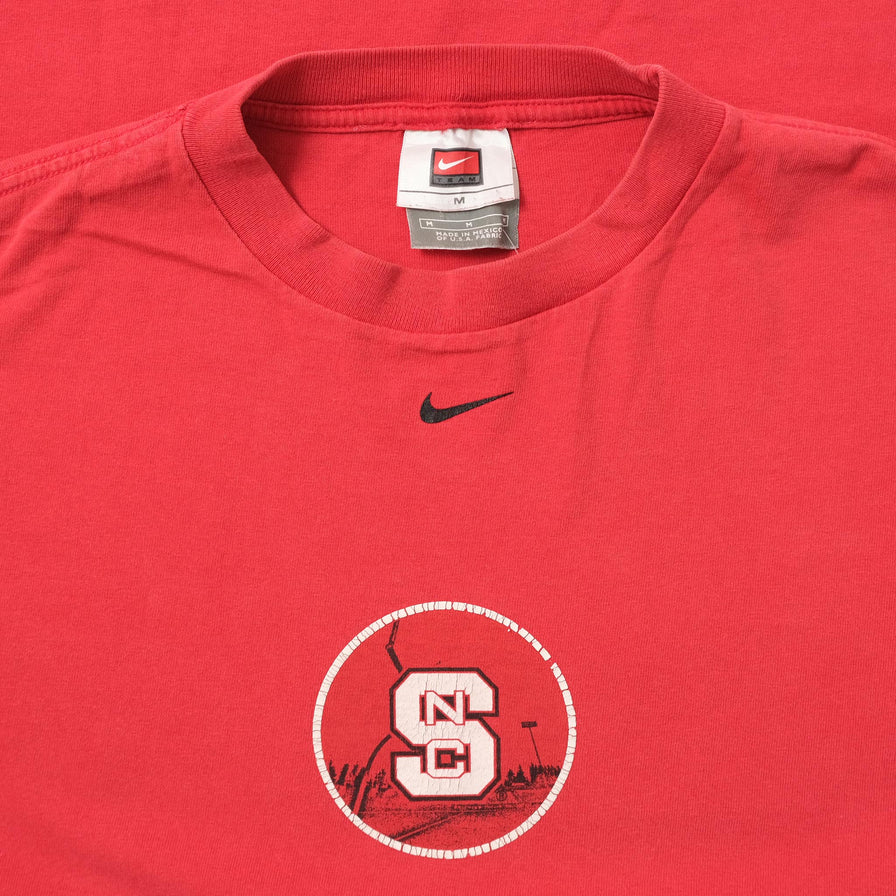 Vintage Nike NC State Football T-Shirt Medium 