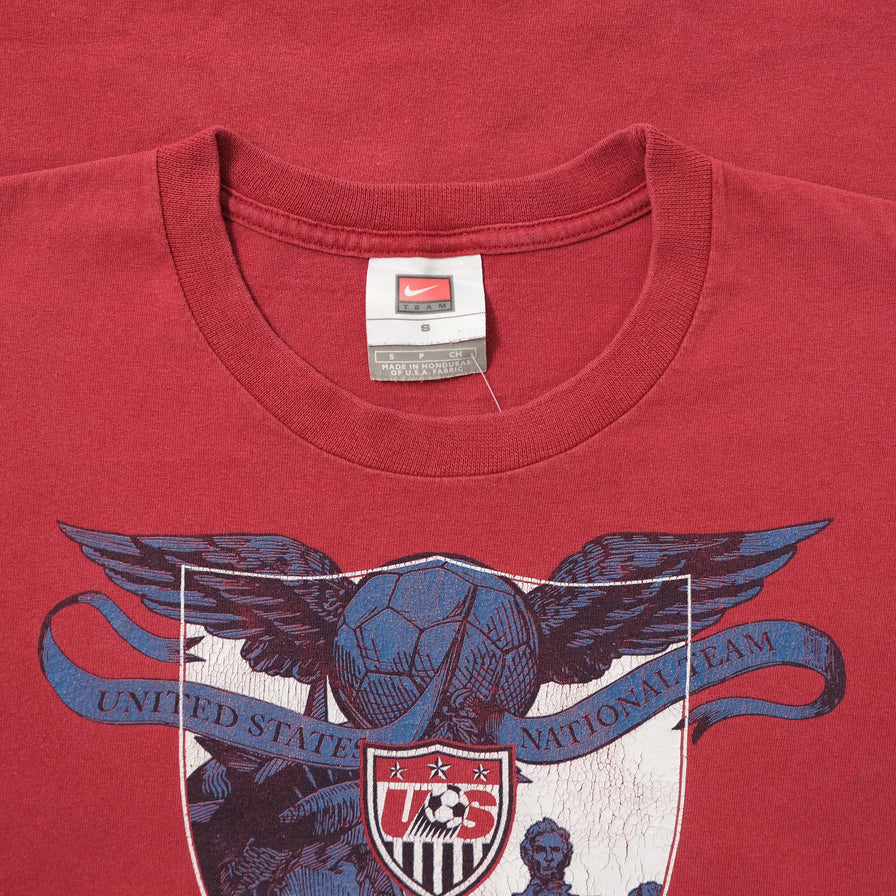 Vintage Nike U.S.A. Soccer T-Shirt Small 