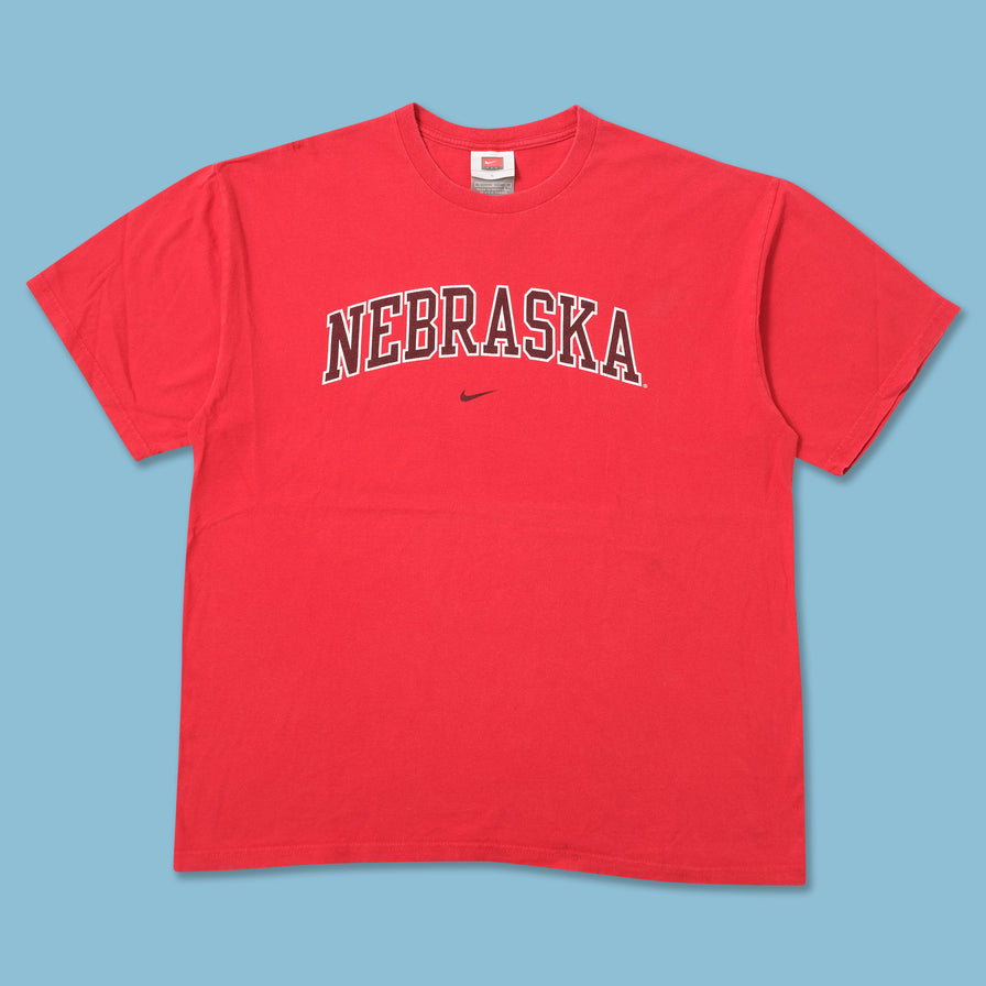 Vintage Nike Nebraska T-Shirt Large 