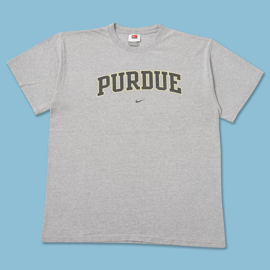 Vintage Nike Purdue T-Shirt Large 