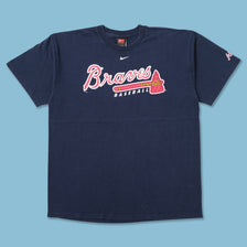 Vintage 2002 Nike Atlanta Braves T-Shirt Large 