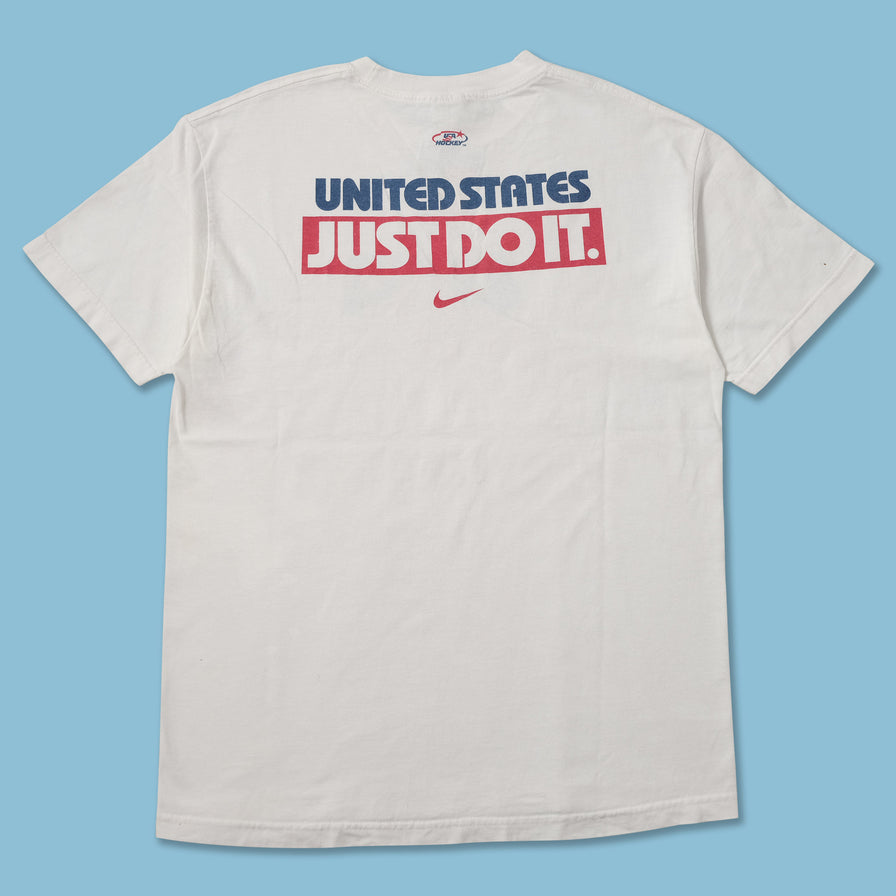 Vintage Nike USA Hockey T-Shirt Medium 