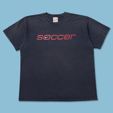 Vintage Nike Soccer T-Shirt Large 